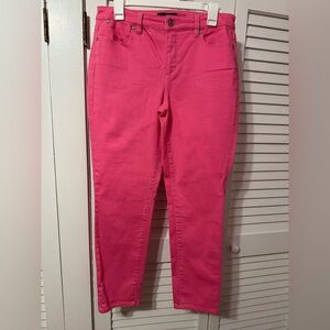 Talbots Vibrant Pink Skinny Jeans